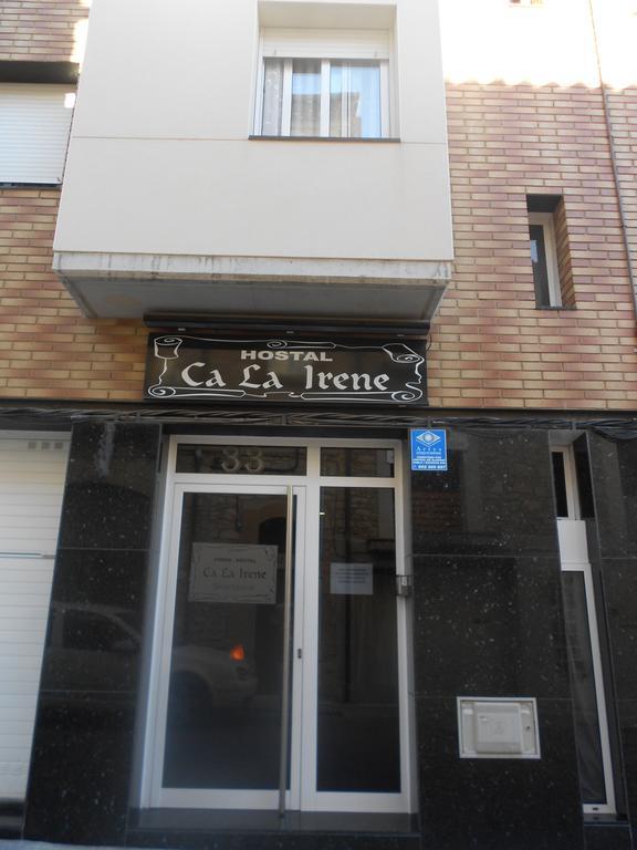 Hostal Ca La Irene Sant Vicens De Castellet Kültér fotó